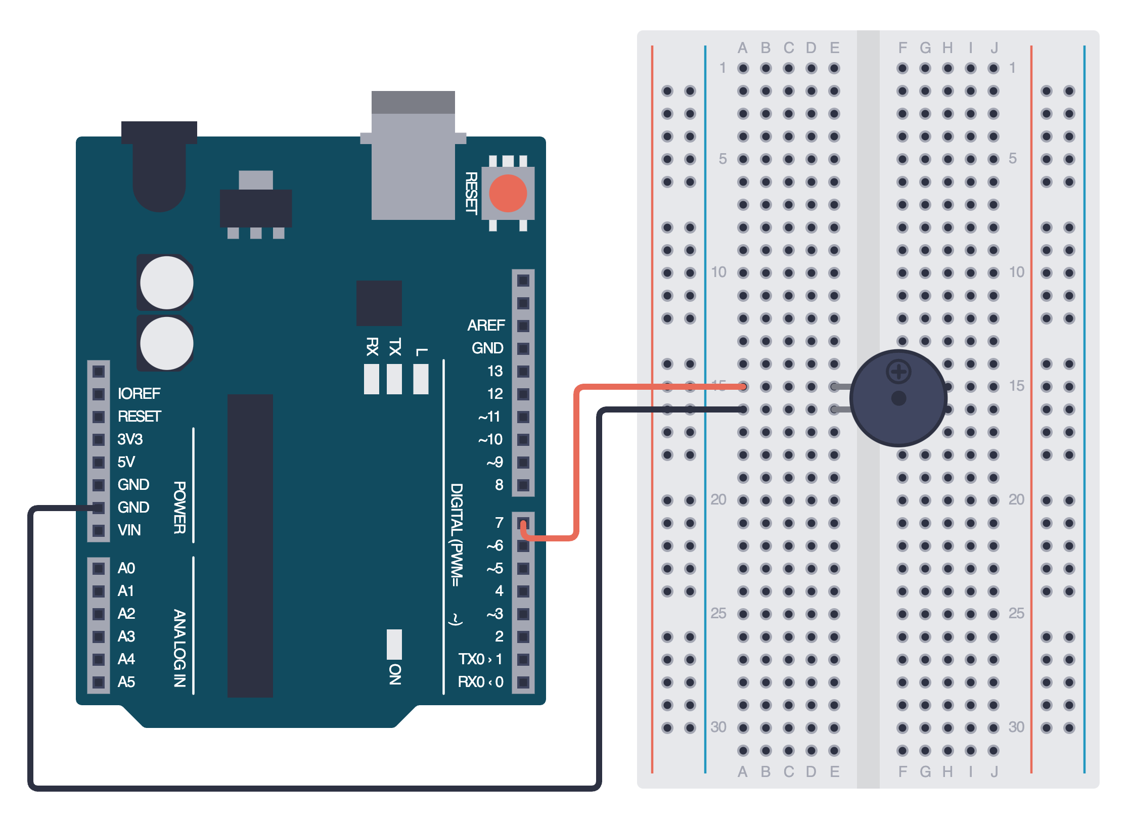 Buzzer wiring diagram