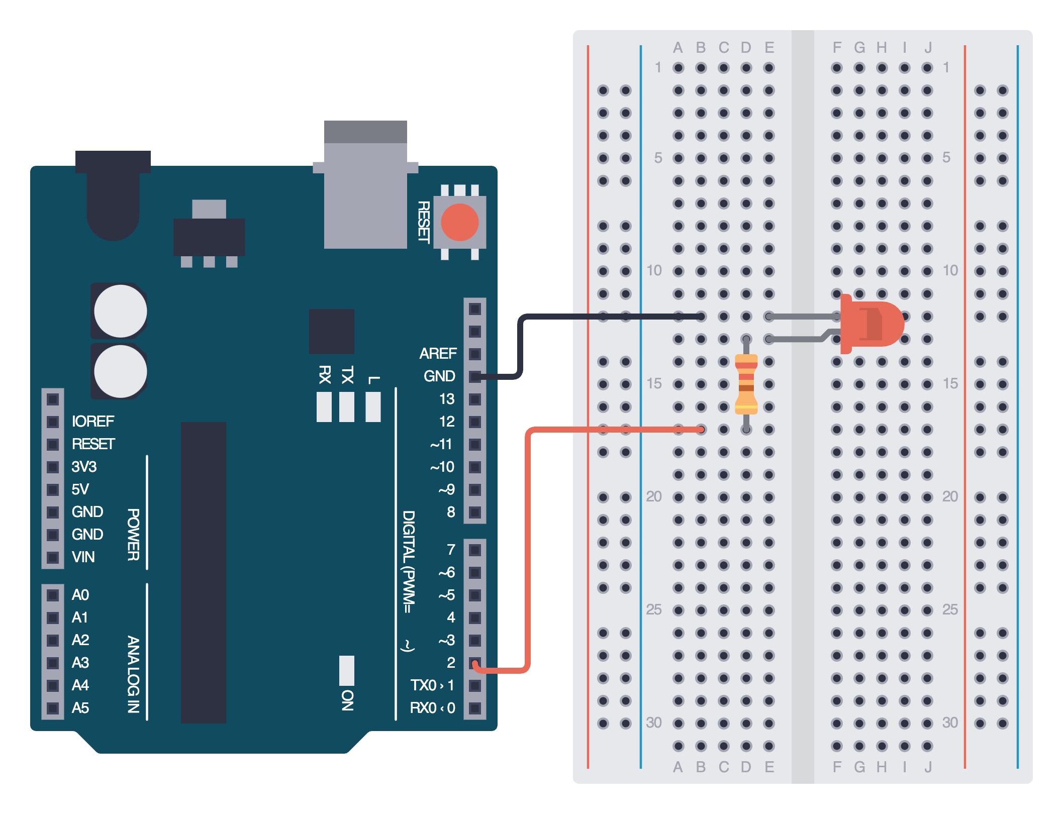 LED wiring diagram