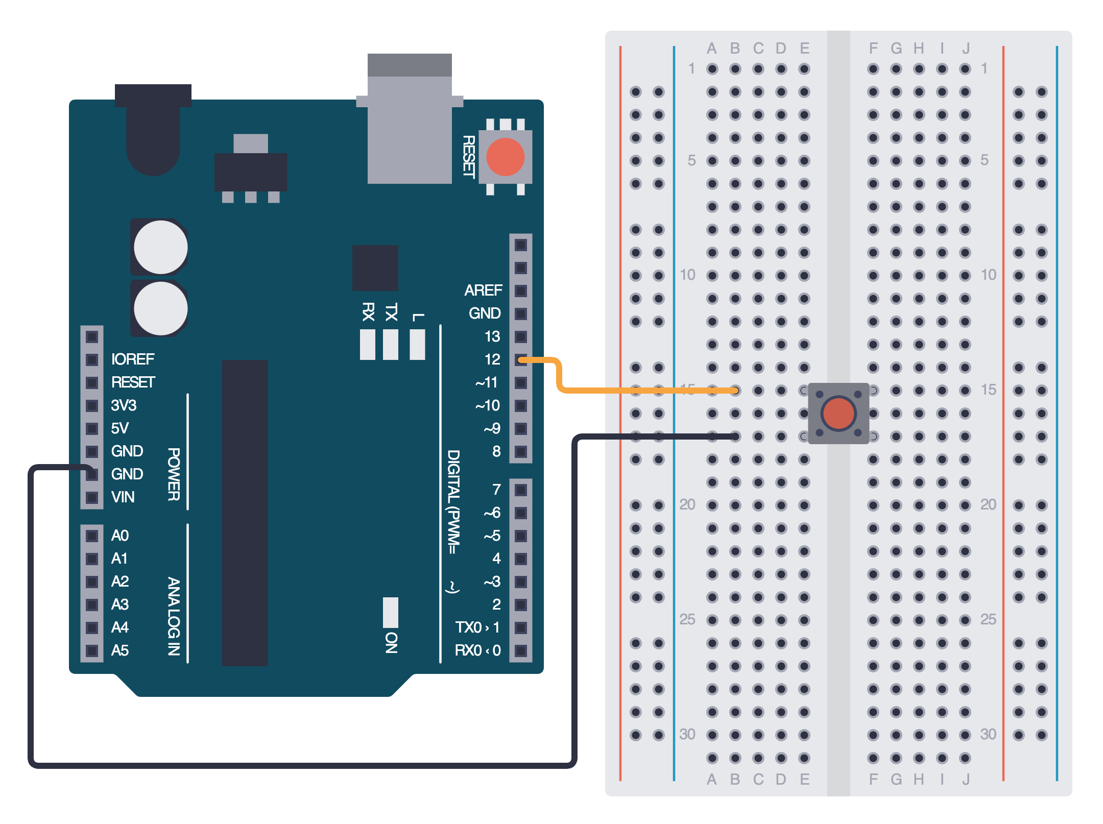 Button wiring diagram